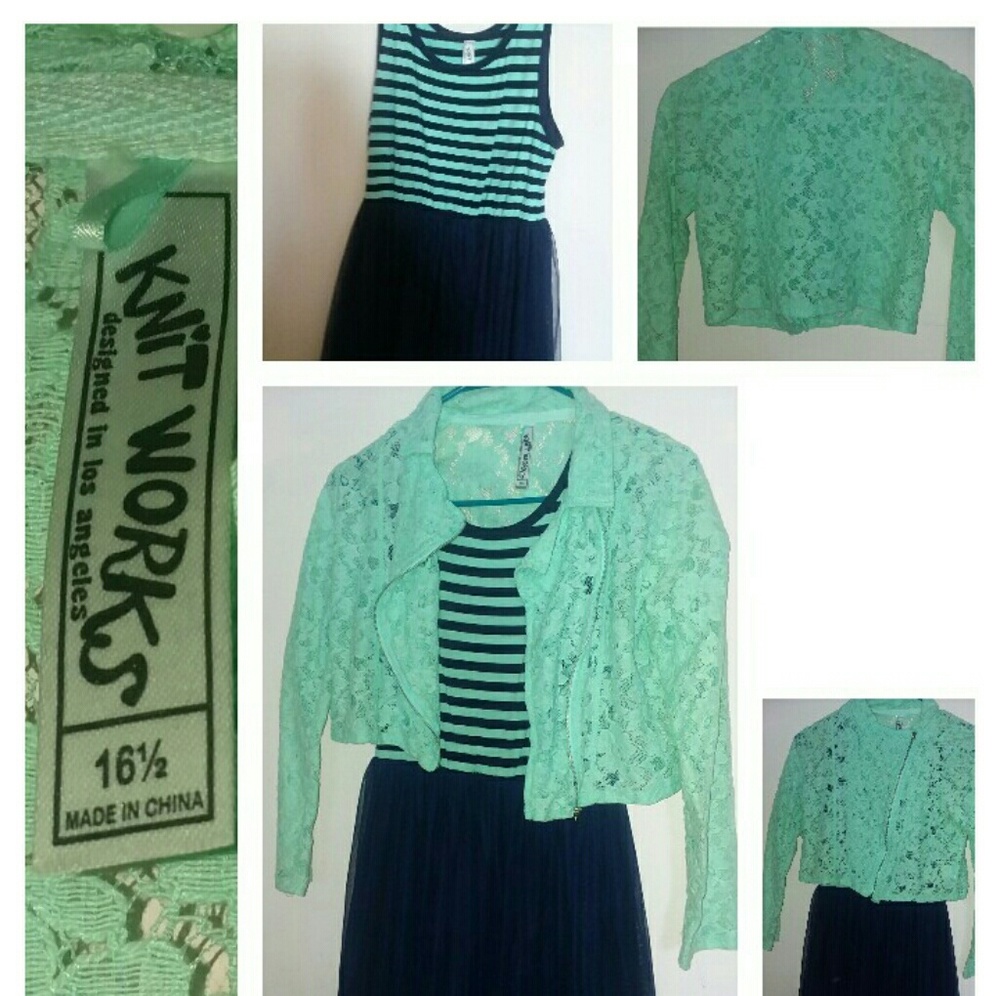 Knit Works Kids Dress and Jacket